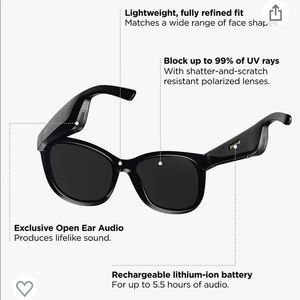 Bose Soprano Sunglasses with SPEAKERS!